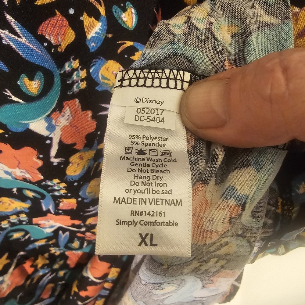 Disney Lularoe Little Mermaid Tunic - Picture 6 of 8